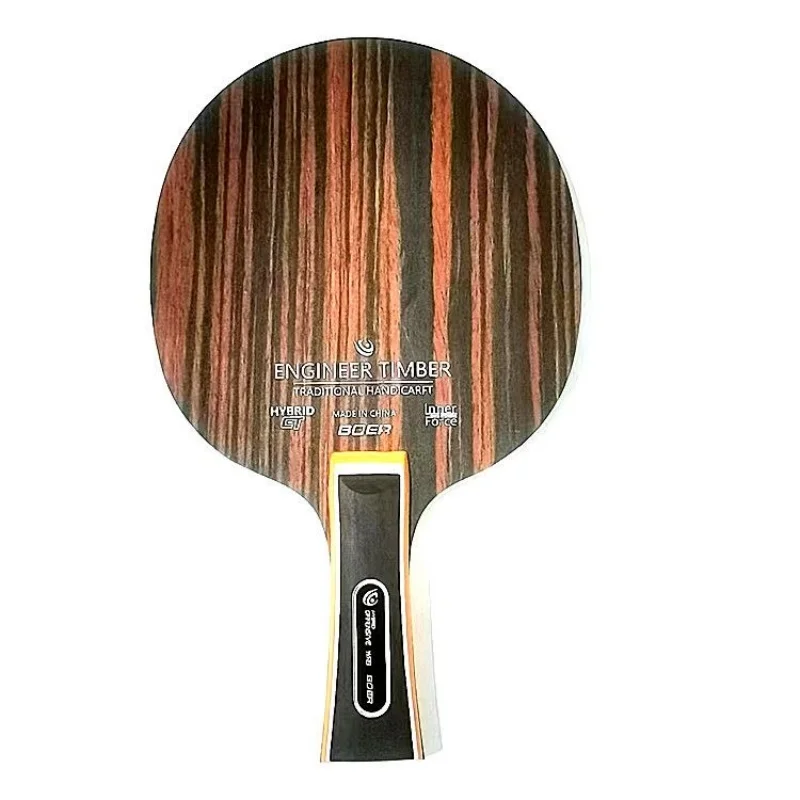 Table Tennis Racket Base Professional Ping Pong Paddle Table Tennis Board Bat 7-Ply Ping Pong Blade Bottom Plate for Training