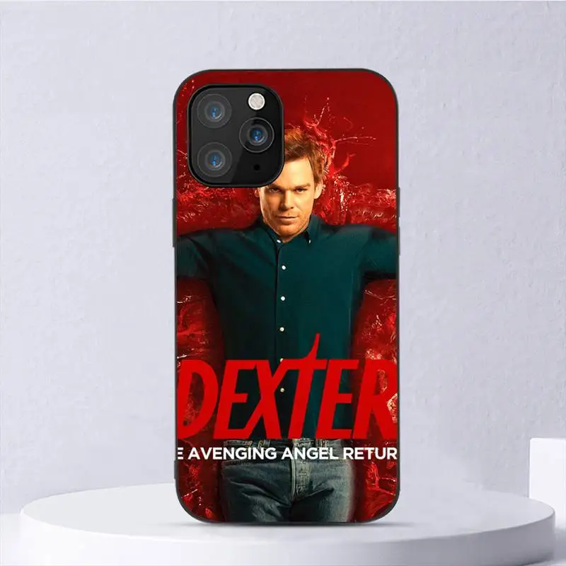 TV Show Dexter Morgan Phone Case For iPhone 11 12 Mini 13 14 Pro XS Max X 8 7 6s Plus 5 SE XR Shell