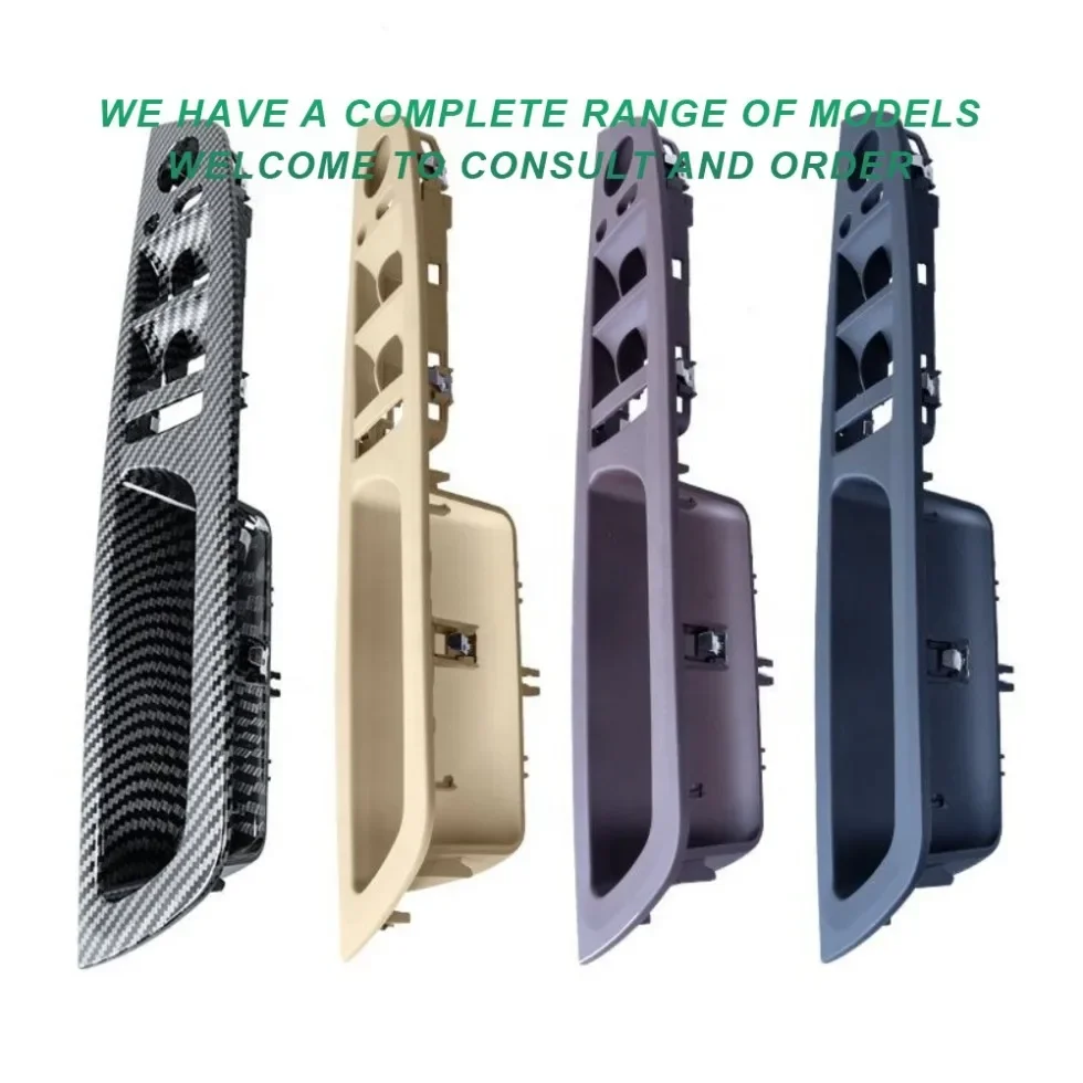 

RHD Right Hand Driver Interior Door Armrest Leather Pull Handle Full Set For BMW X5 X6 E70 E71 E72 2007-2014