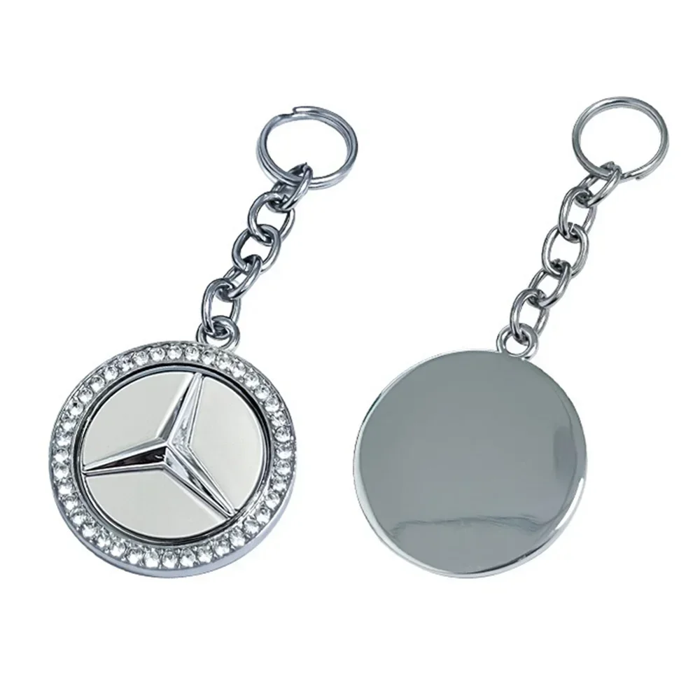 Zinc Alloy Key Ring Accessories For Mercedes Benz AMG Smart W108 W124 W126 W140 W168 W169 W176 W177 W203 W204 Keychain Pendant