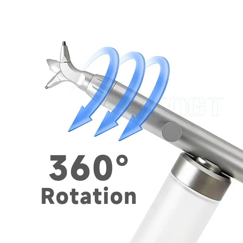 High-Performance Dental Aluminum Oxide Blaster Microetcher Sand Blasting System, Alumina Gun Air Abrasion, White Polisher Tools