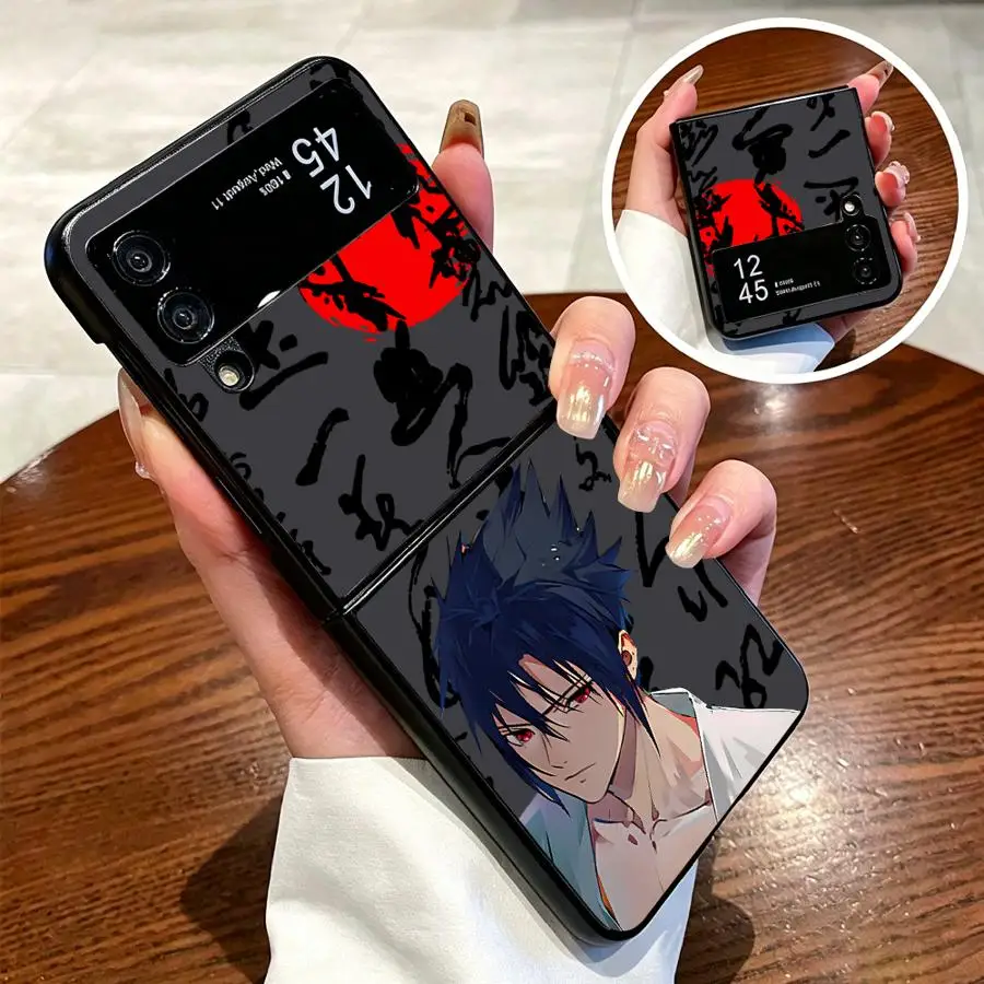 Case for Samsung Galaxy Z Fold 8 Ultra Flip8 Z Flip 3 4 7 6 5 8 ZFold3 ZFold6 ZFold4 ZFold5 ZFold7 Phone Cover Anime N-Narutos