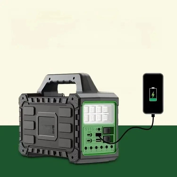 Emergency Power Supply Solar Panel Power Station Portable Solar Charging Emergency Power Supply