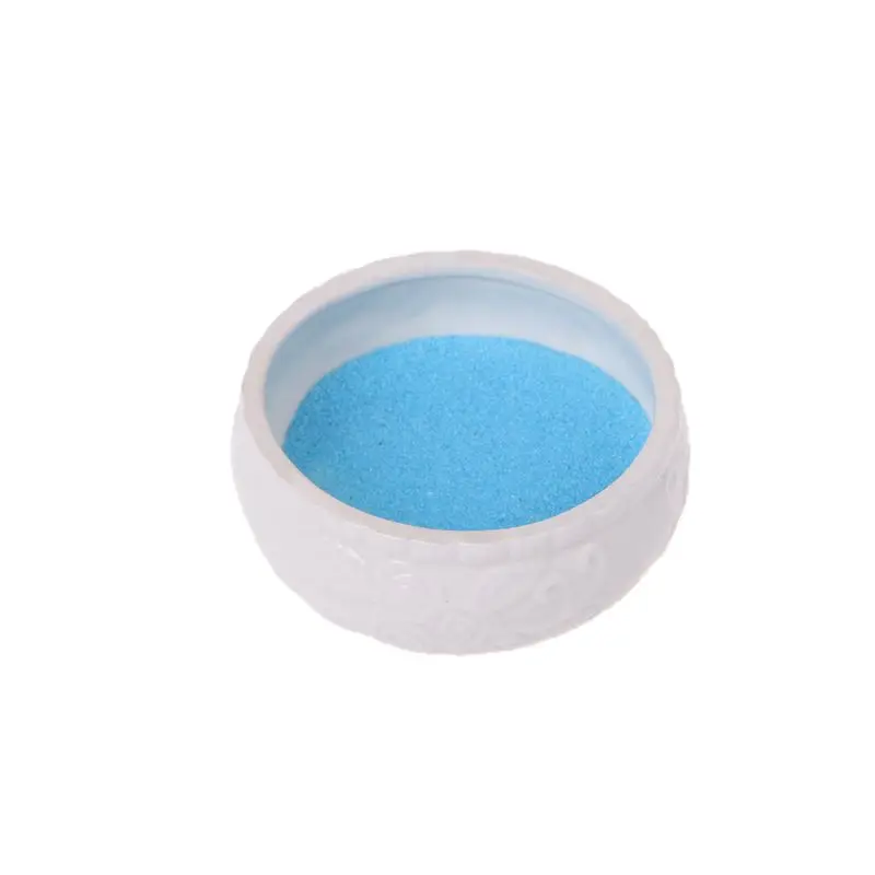 F92B 1 Pacote areia azul para Micro Paisagismo Party Hourglass Party