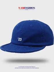 Casquette de baseball en coton à bord doux pour hommes et femmes, casquette à visière, style coréen, court, rue, couple, printemps, été, mode