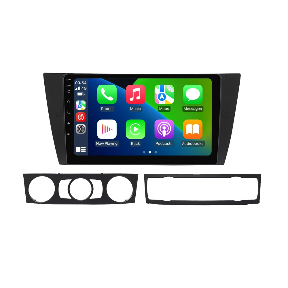 MEKEDE Android Auto Radio Scherm Voor BMW E90 E91 E92 E93 2005-2013 Draadloze Carplay WIFI Auto Multimedia stereo Video Speler - afbeelding 2