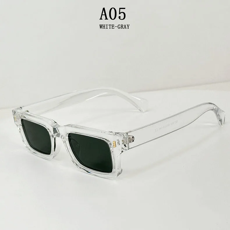 Mode Sonnenbrillen Für Männer Vintage Gläser Retro Quadrat Sonnenbrille Frauen Trendy Und Modische Gafas De Sol Hombre Zonnebril – Detail 5