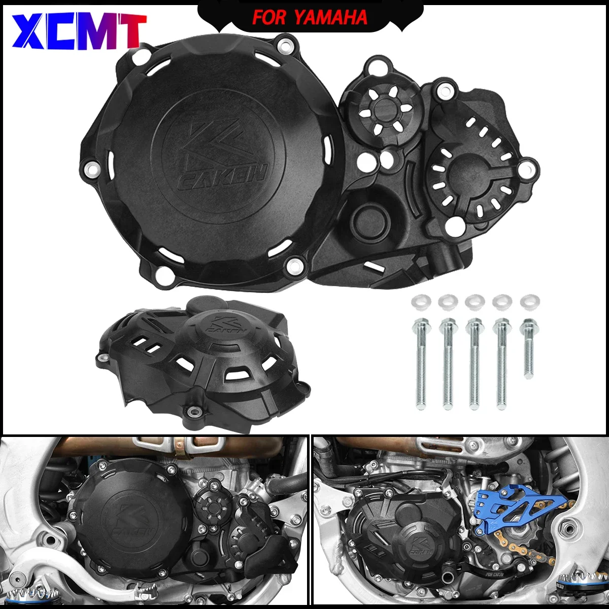 

Motorcycle NEW 23-24 Engine Clutch Water Pump Magnetic Motor Protective Cover For Yamaha YZ450F WR450F YZ450FX