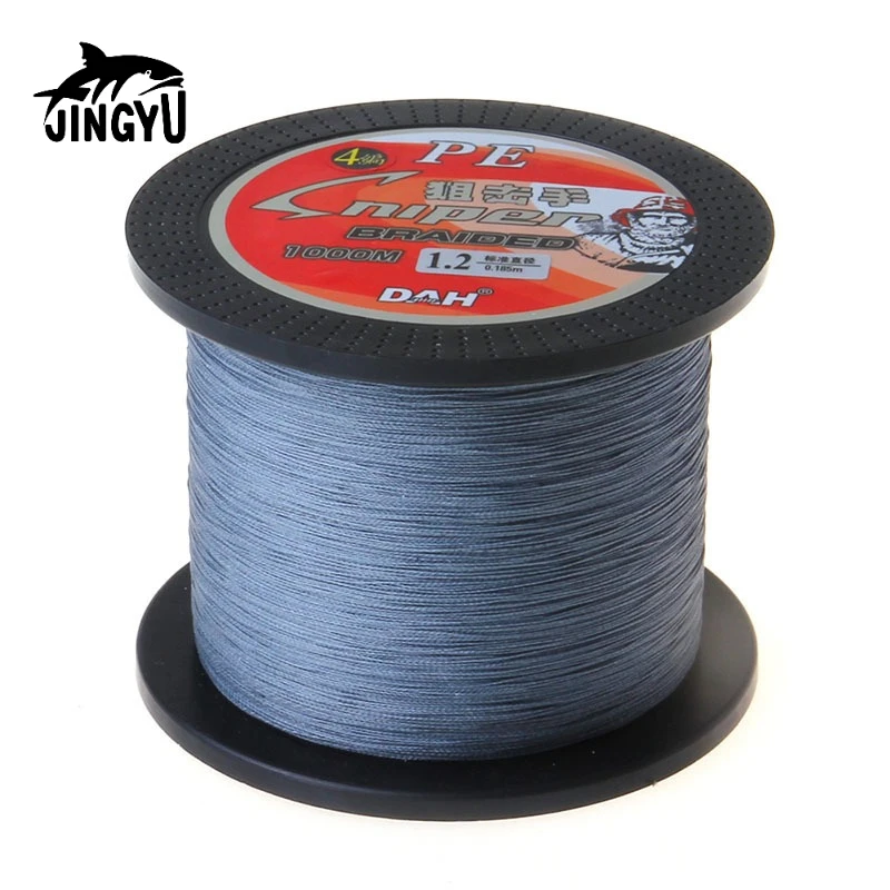 

4 Strands 1000M PE Braided Multifilament Fishing Line Tresse Peche Saltwater Fly Weave for Carp Pesca Uper Strong Accessories