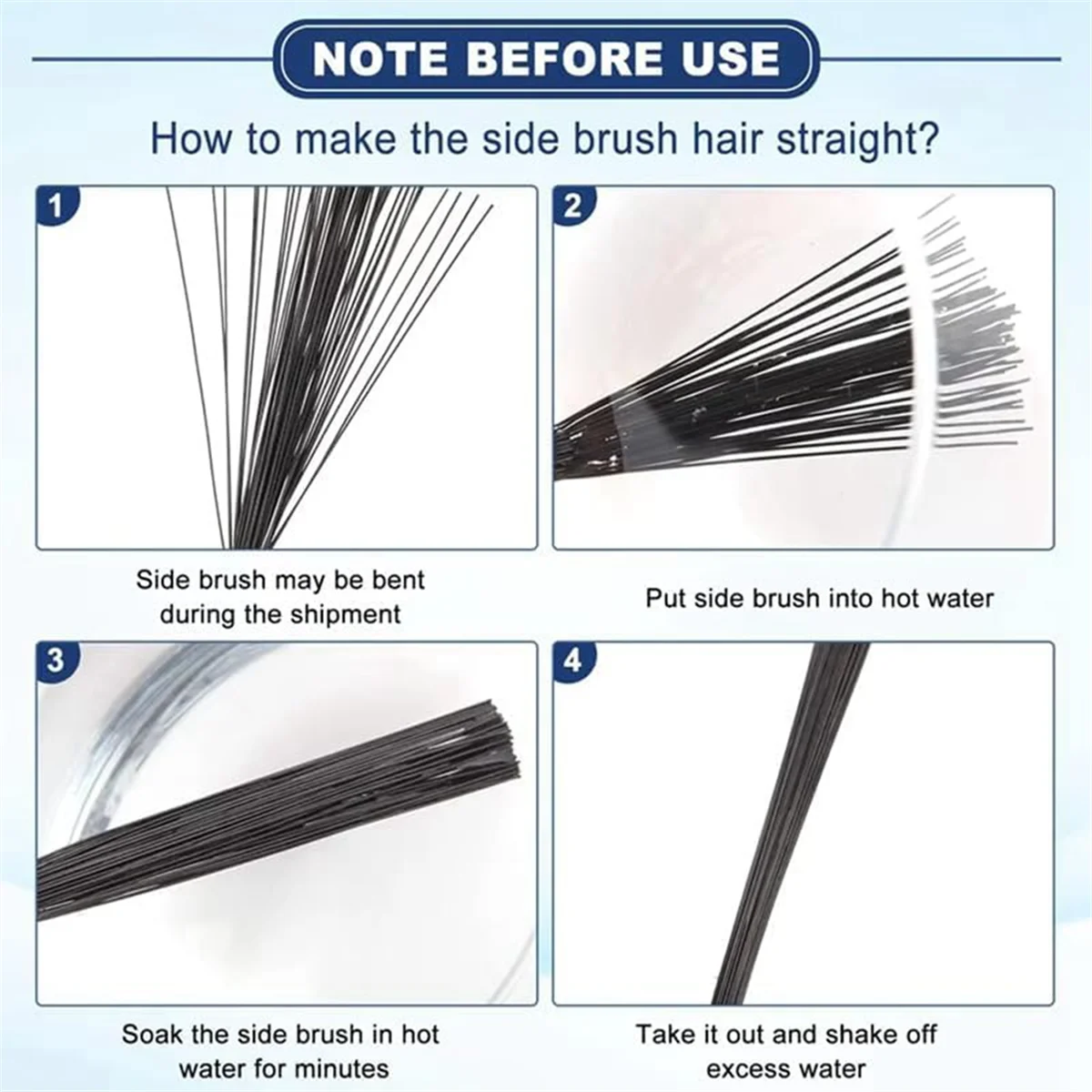 FZFZ Zijborstel voor X1 Omni/ T10/ T10 Plus/ T10 Turbo/ T20 Omni/ T8 / T9+/ N8 / N10 Plus Onderdelen