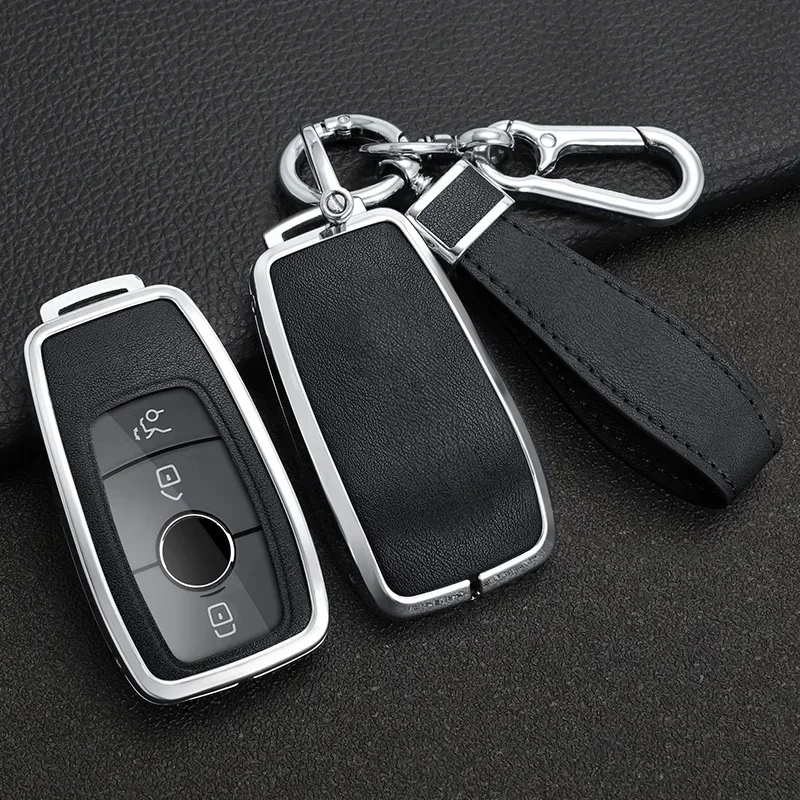 

Car Remote Key Case Cover Shell For Mercedes Benz A C E S G Class GLC CLE CLA W177 W205 W213 W222 X167 AMG Accessories