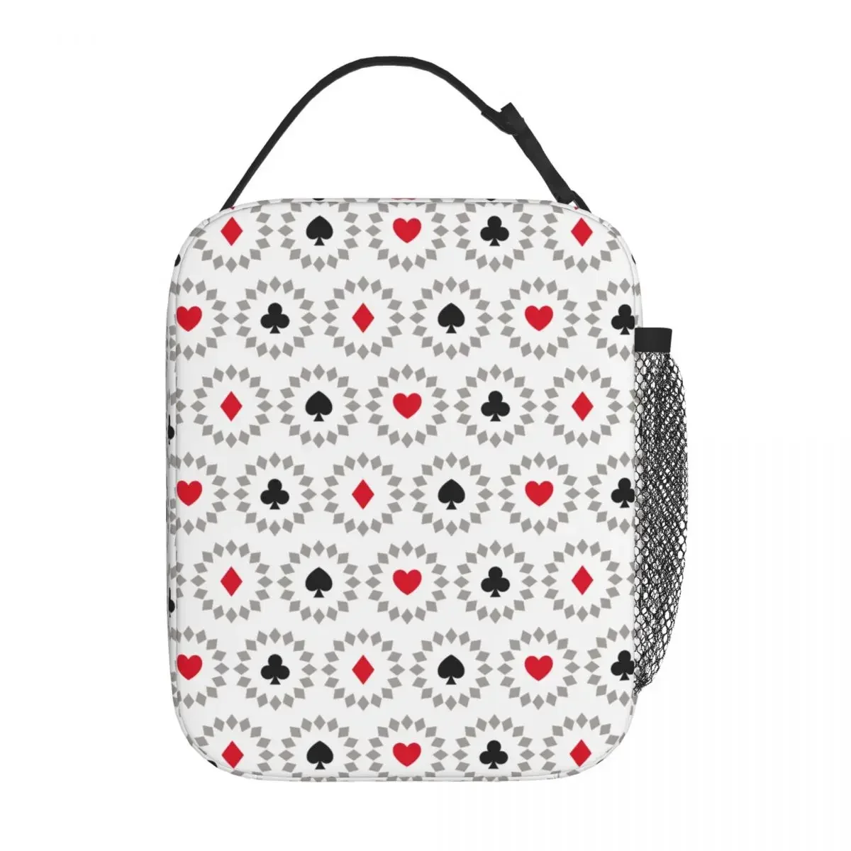 Insulated Lunch Bags Poker Playing Card Product Lunch Food Box Fashion Cooler Thermal Lunch Box For Outdoor