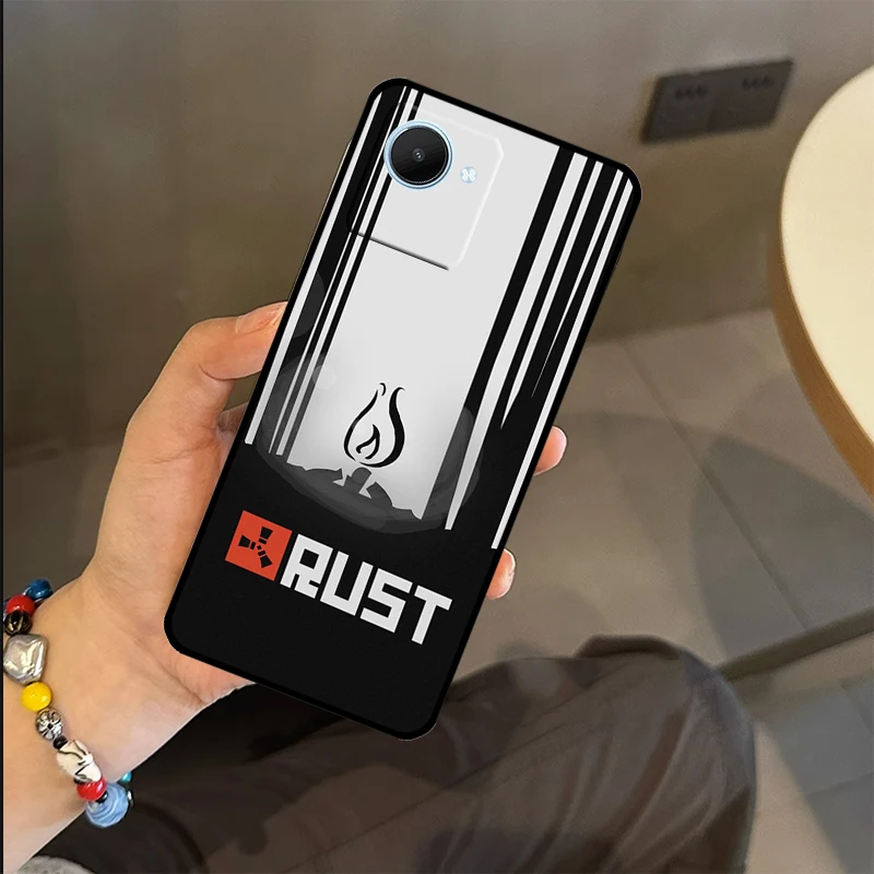 RUST Game For Realme C35 C31 C33 C55 C30 C25s C21Y C15 C11 8 9 10 11 Pro Plus GT Neo 3 2T 3T 5 Case