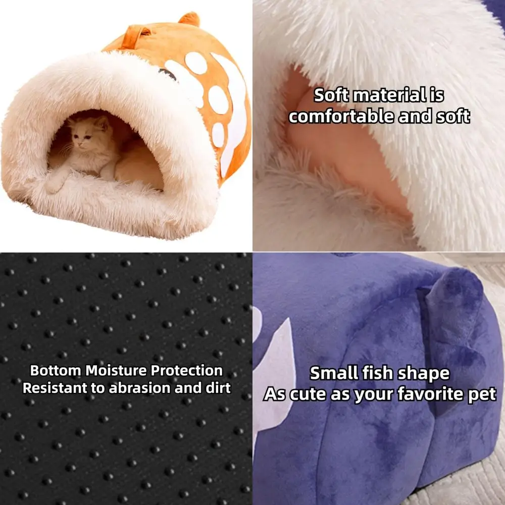 

eco-friendly woven wicker round cat bed cave - 18" x 18" x 18" | cozy retreat for all cat sizes