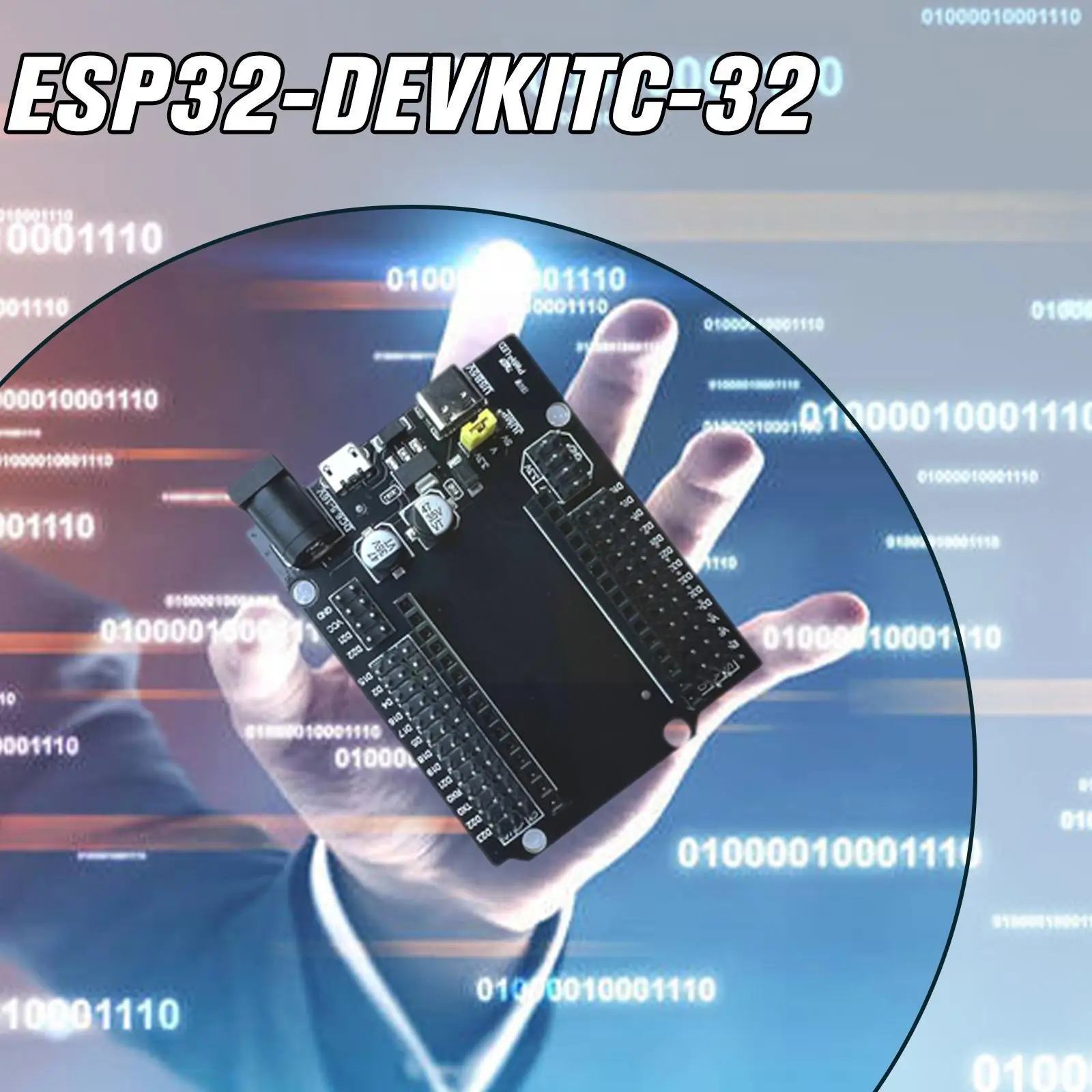ESP32 Development Board TYPE-C USB CH340C WiFi+Bluetooth Power ESP32-DevKitC-32 Linux Supprt Core Dual Ultra-Low OTG window R9G5