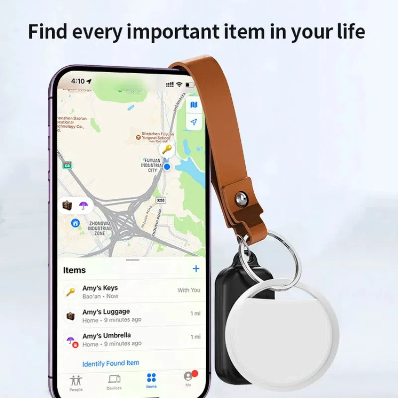 Xiaomi Mijia Smart Bluetooth GPS трекер для iOS работает с Apple Find My App Key Finder Pet Smart Mini Tag для iPhone 2025