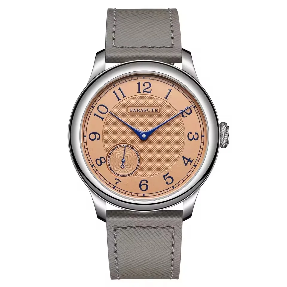 

FARASUTE Мужские автоматические часы 40 мм Механические наручные часы 5ATM Сапфировое зеркало Маленький второй циферблат ST17 Mov Маленький второй циферблат
