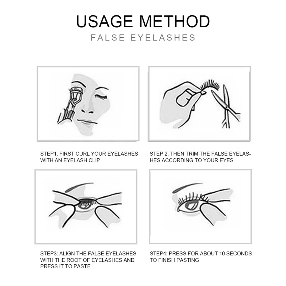 

False Eyelashes Set Long Wear Reusable Comfortable Glitter lash Extensions Thickening Effect Colored Lashes Cosplay Butterfly