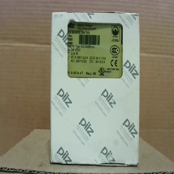 

P2hz X3 Safety Relay 24vdc 2n/o - New in Box Brand New Original Spot Plc