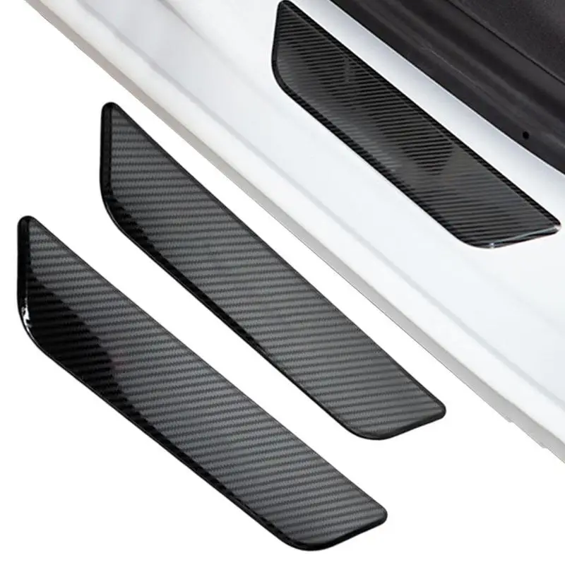 For Tesla Model Y/3 Car Threshold Protector Strips Stainless Steel Front Rear Door Welcome Pedal Films Sticker Anti Scratch 2PCS