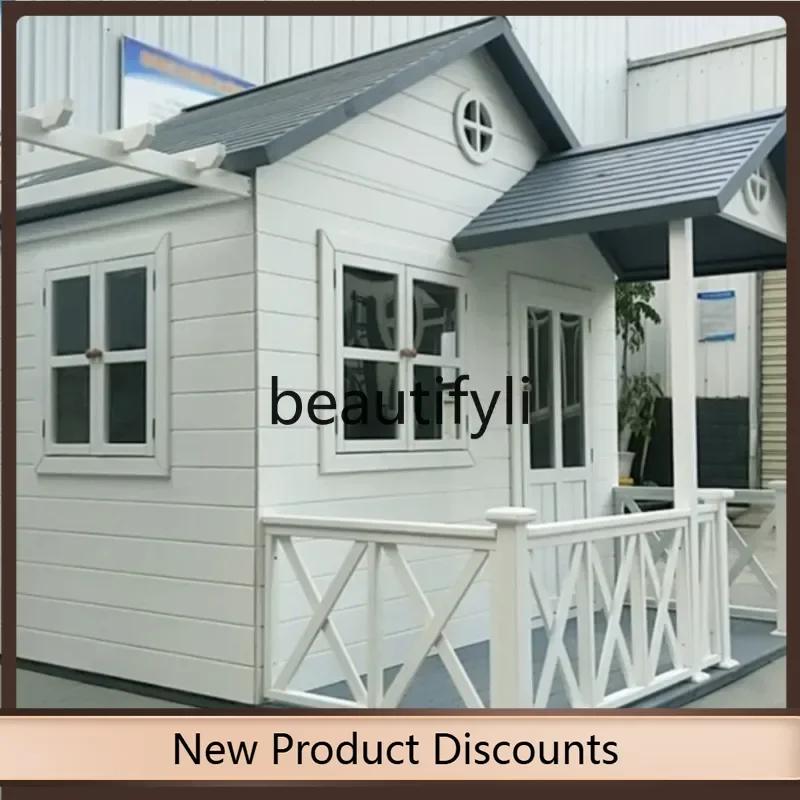 

Asmt56 Outdoor chalet assembly tree house wooden house habitable garden preservative wood mobile wooden house customization