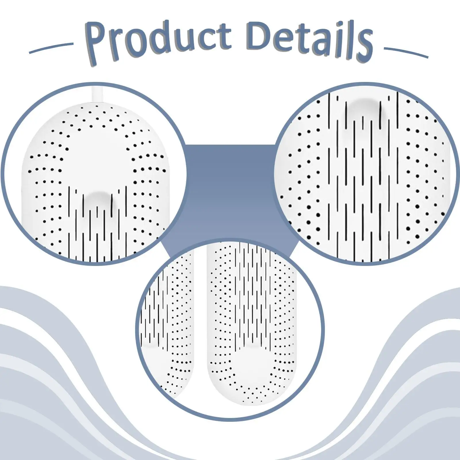 

Portable Electric Shoe Dryer Plastic Quick Drying Machine Footwear Warmer for Home Dorm Winter Use