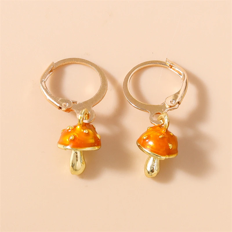 Modische Frucht-Ohrringe für Damen, Erdbeere, Apfel, Mais, Chili, Hängeohrringe, Mädchen, Party, Festival, Schmuck, Geschenke – Detail 18