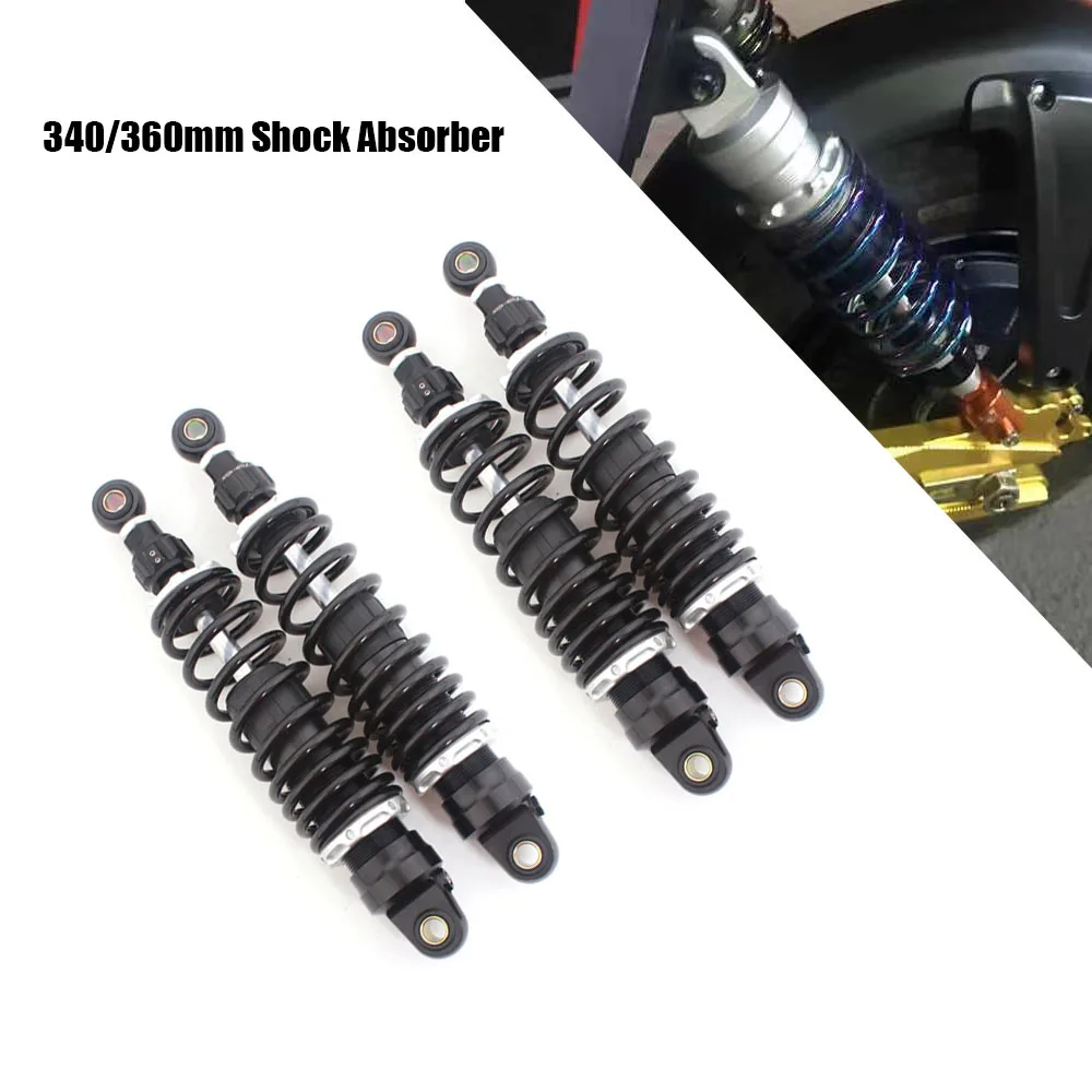 

Универсальный мотоцикл 1 пара 340 мм амортизатор задней подвески демпфер для Harley Honda Yamaha Suzuki ATV скутер DirtBike