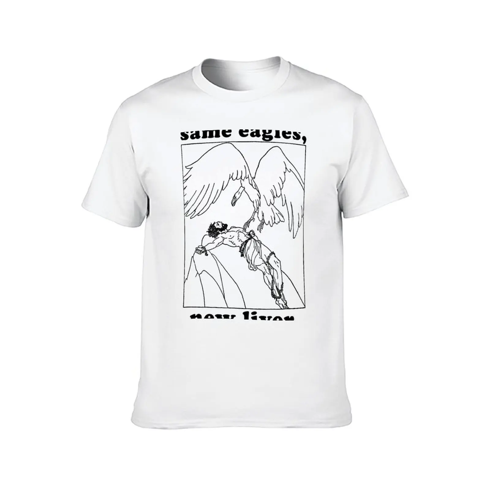 Same Eagles New Liver - Prometheus Meme, Greek Mythology T-Shirt t shirts for man slim fit t shirts with prints T-Shirt
