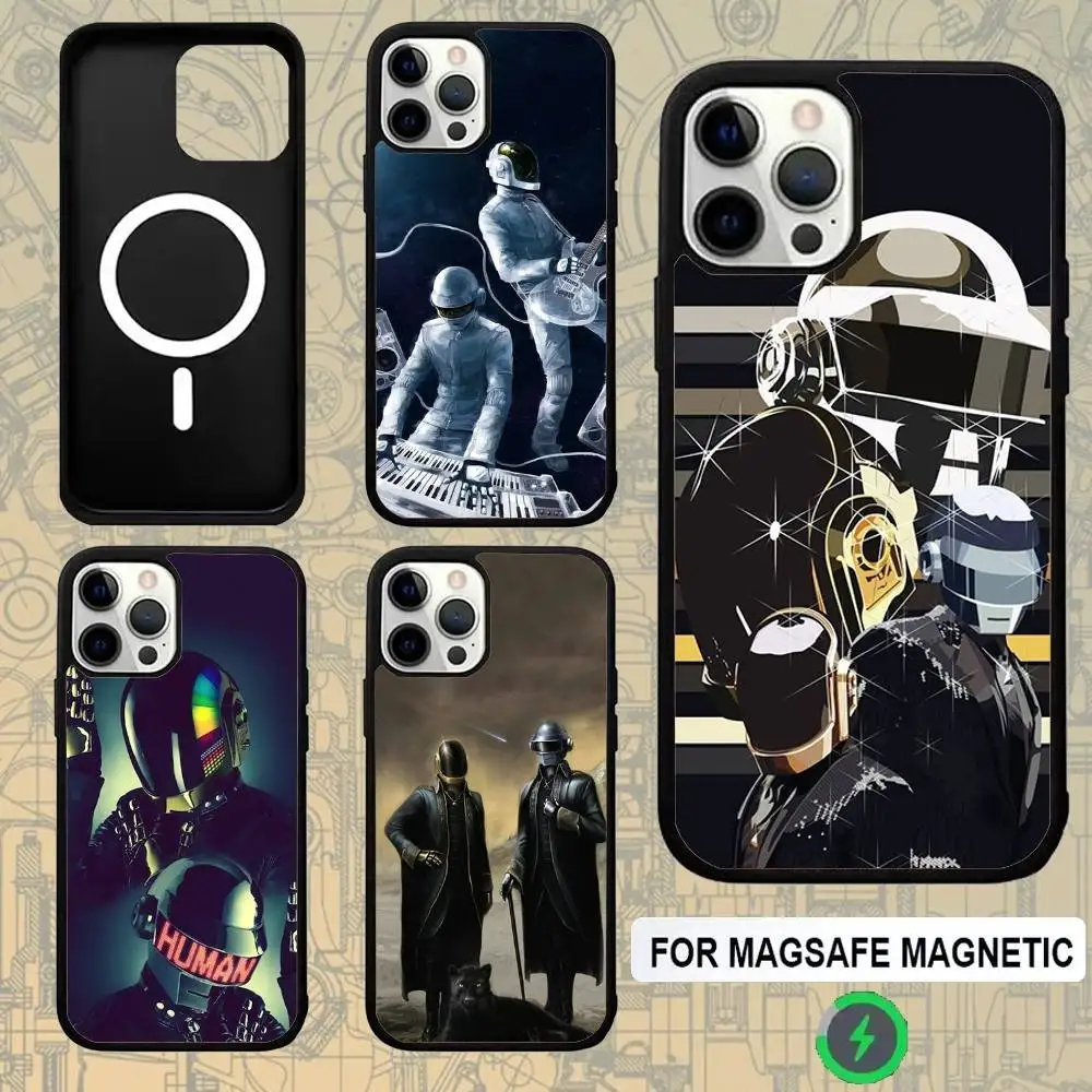 

Rock Band D-DaftS P-PunkS Phone Case For IPhone 16e,16,15,Pro,Max,14,Plus,13,12,11 Magesafe Magnetic Wireless Charge Cover