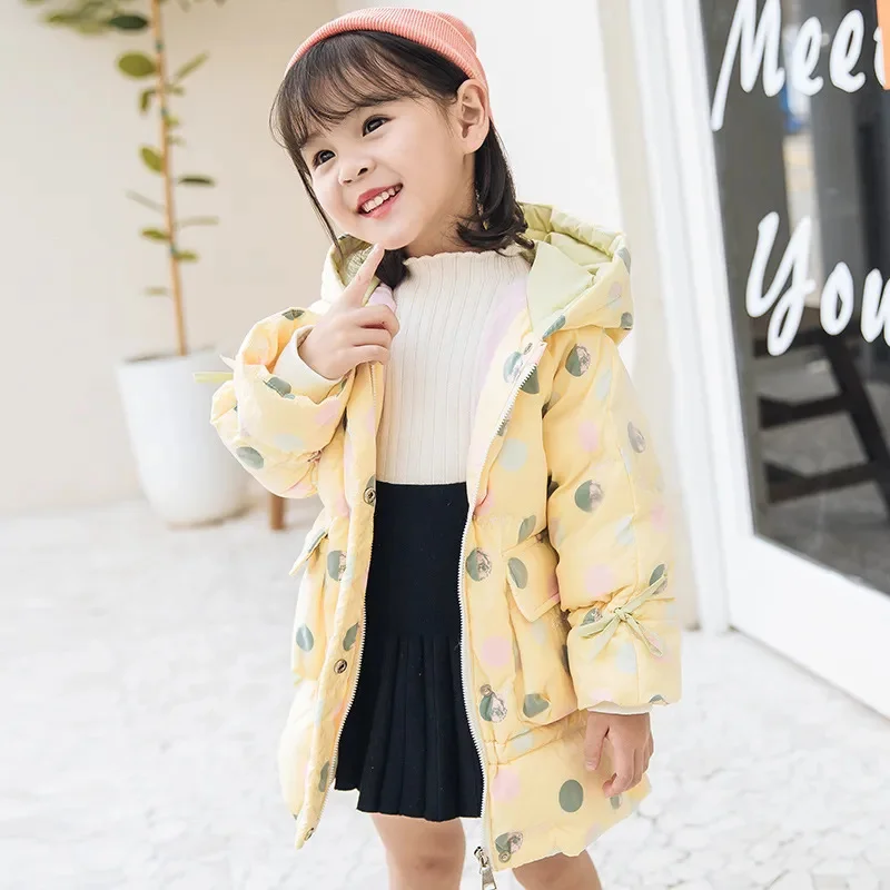 2023 New Fashion Children Down Jacket Warm baby Girl Parka Coat Kid clothing Teenager Thicken Outerwear Winter clothes snowsuit