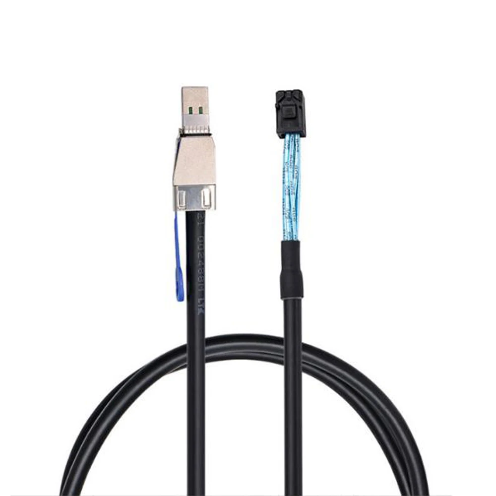 

Mini SAS HD SFF-8644 Host to SAS SFF-8643 Target 12Gbps Server Storage Data Cable