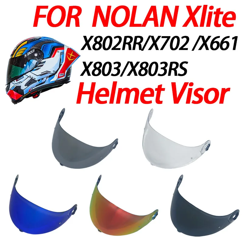 

Козырек X-Lite для NOLAN X-803 X-802 X-702 X-661 X603 X803 RS, щиток для шлема, защита от ультрафиолета, Casco Moto Visera, солнцезащитный козырек
