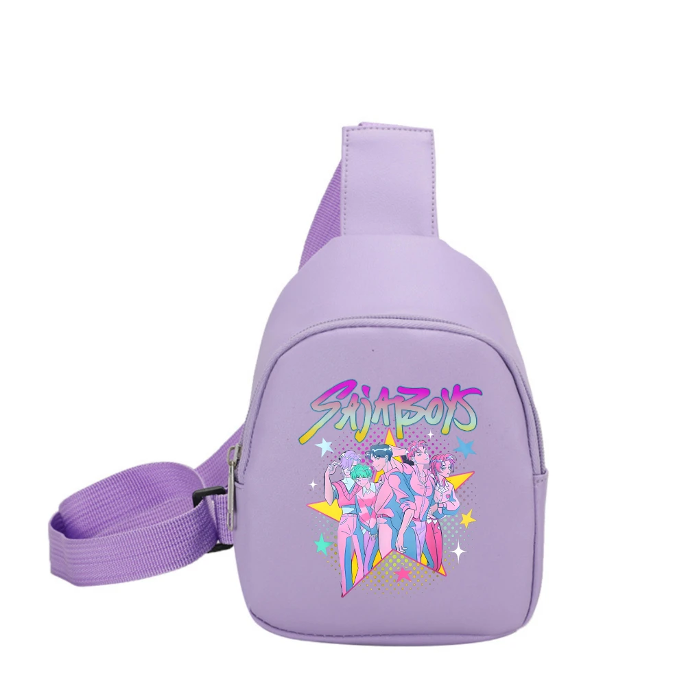 KPop شيطان الصيادين حقيبة كتف الموضة أنيمي الكرتون حقيبة كروسبودي Kawaii المحمولة المدمجة تخزين أكياس هدايا عيد الميلاد
