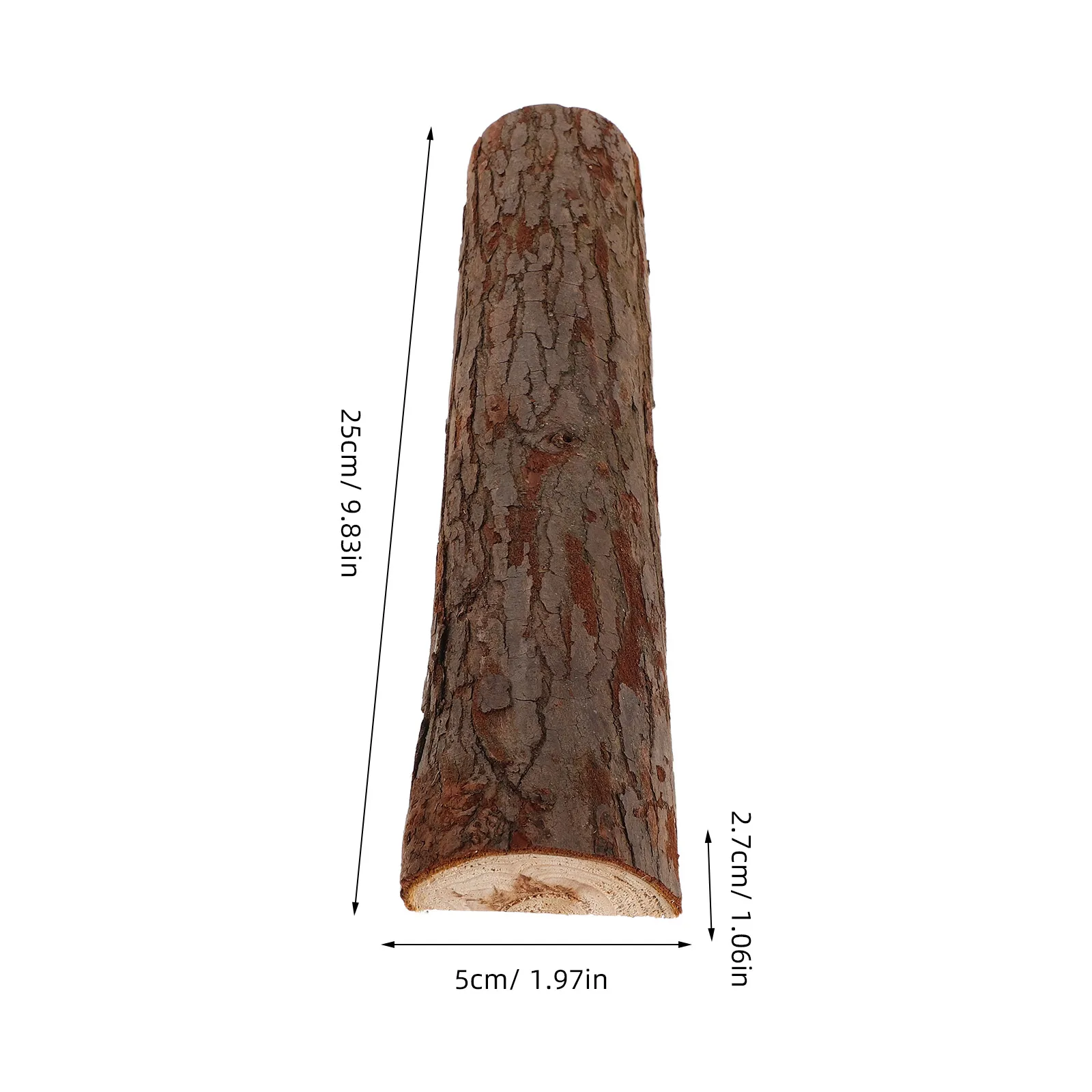 8Pcs Dried Birch Firewood Logs - Decorative Wood Sticks for Fireplace Indoor Outdoor Use Garden Fire Pit Accessories Rustic Home