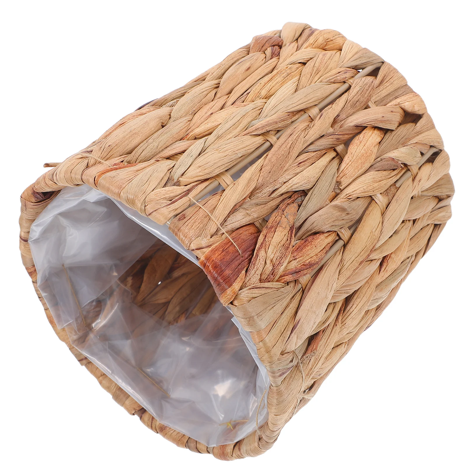 

Woven Rattan Basket Seagrass Storage Baskets Indoor Plant Container Decorative Flower Pot Breathing Structure Easy Maintenance