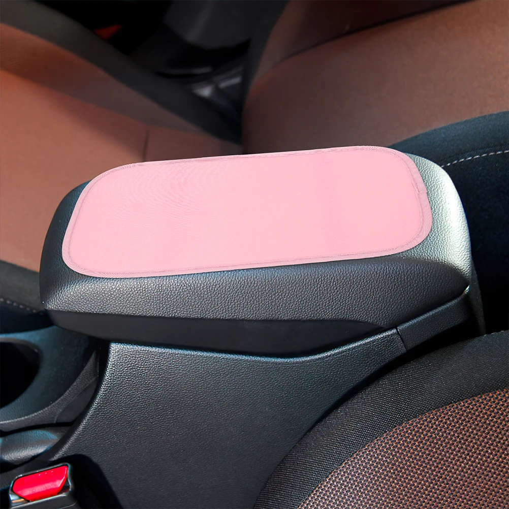 

2Pcs Car Anti- Pad Polyester Car Armrest Cushion Center Console Pad Cover Universal Car Armrest Protector