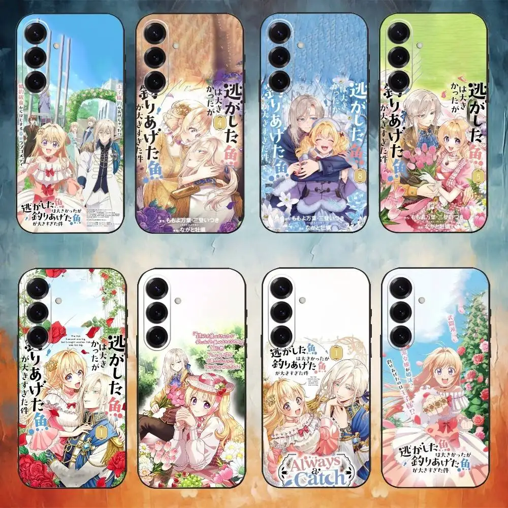 Anime A-Always a Catch! Phone Case For Samsung Galaxy A20,21s,22,31,32,52,53,72,73,80,91 Soft Black Shell