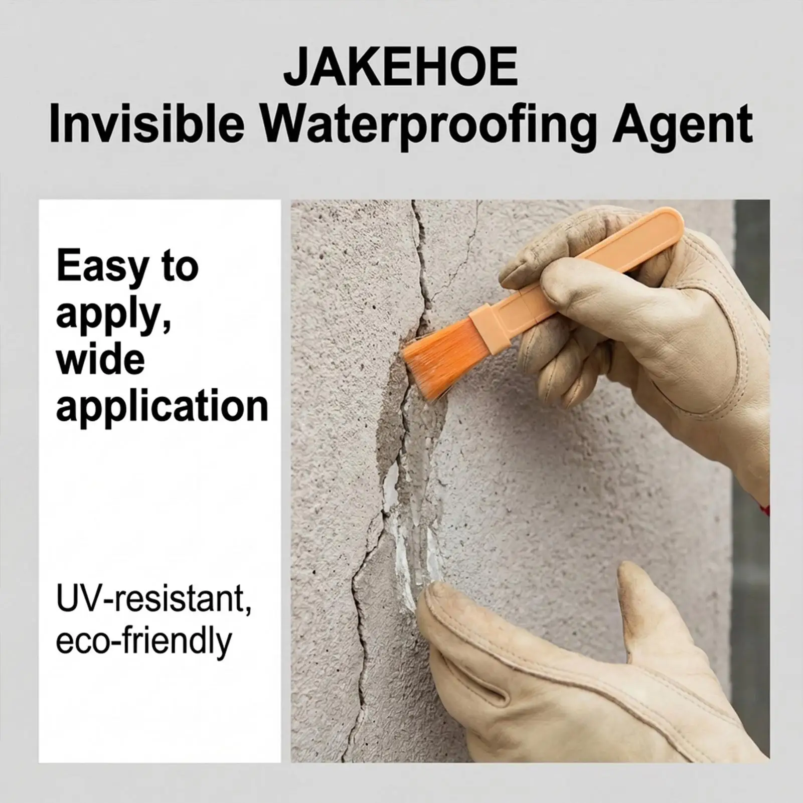 100g Transparent Waterproof Sealant High Temp-resistant Gel Waterproof Coating For Concrete Wood Floor Wall Roof Shower Grout