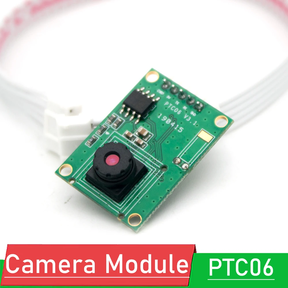 DYKB PTC06 Micro Serial Camera Module CMOS 1/4 inch monitor TTL/UART Interface for AVR STM32 video control picture TX RX VCO706