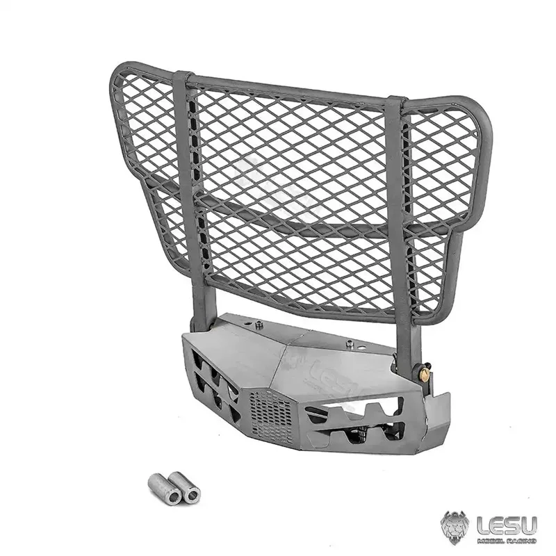 

1/14 RC Truck Front Grill Guard Bumper LESU G-6156-C For Tamiya 1/14 Rc Tractor Truck Tipper 1851 3348 3363 Parts Accessories
