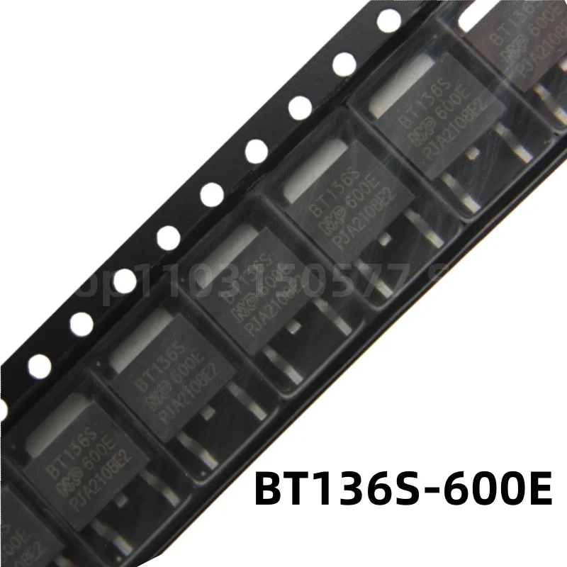 Triac bt136s 600e/to252 smd triac, 1 peça, bt136s 600e