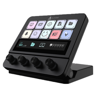 Ajazz Akp05 Programmable Desktop Console Panel Controller With Silk Slide Touch Custom Lcd Button Icon For Computer & Office