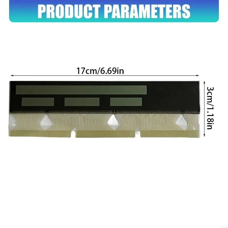 M76E LCD-Display YAC502390PVA für L322 2002–2005, Ersatz-Kombiinstrument, Auto-Zubehör, einfache Installation – Detail 6