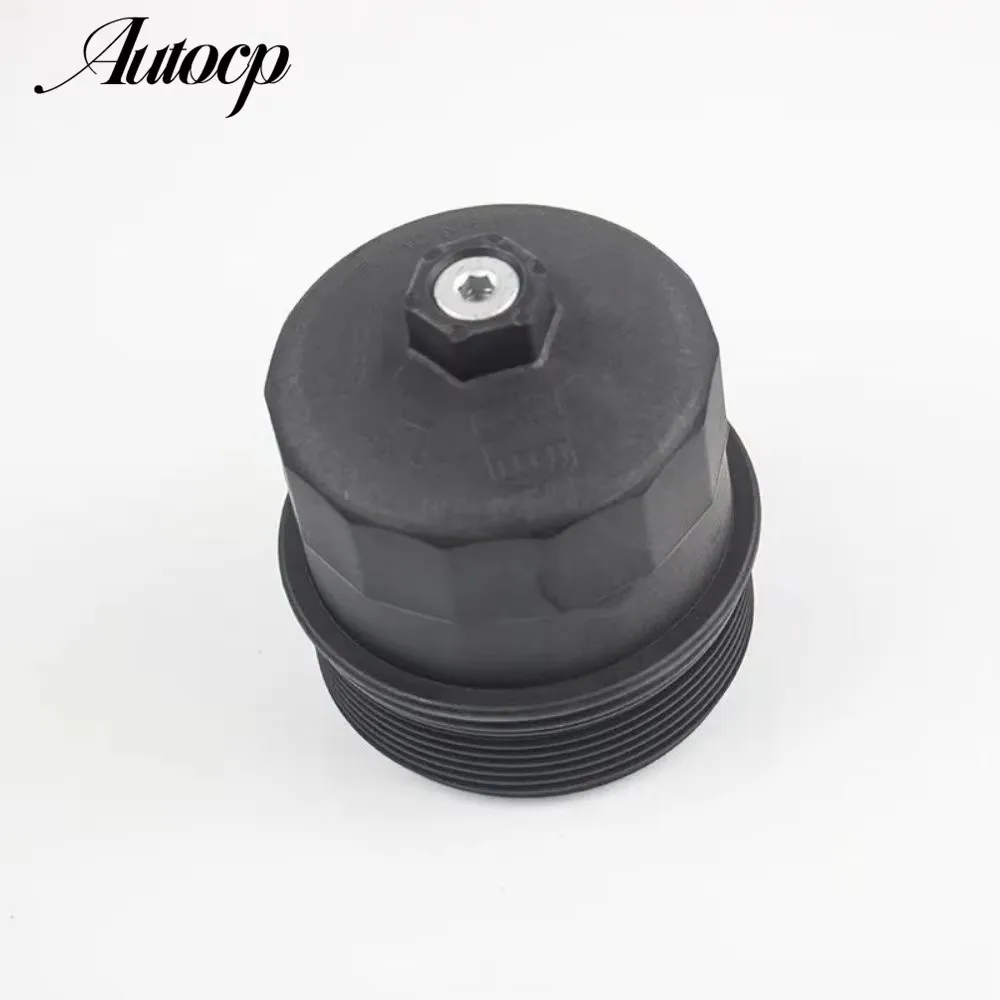 

11427521353 NEW Engine Oil Filter Housing Cap Cover Assembly Replacement For BMW E60 E63 E70 545i 750i 550i 750Li X5 545i Black