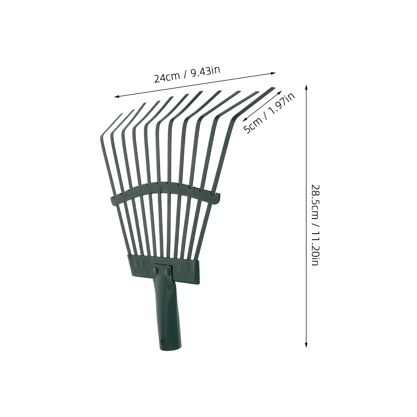 أسلاك الفولاذ ورقة أشعل النار أداة حديقة الثقيلة للحديقة العشب الاصطناعي إبر الصنوبر ساحة جرف اليد أشعل النار التربة إزالة الأعشاب الضارة #5