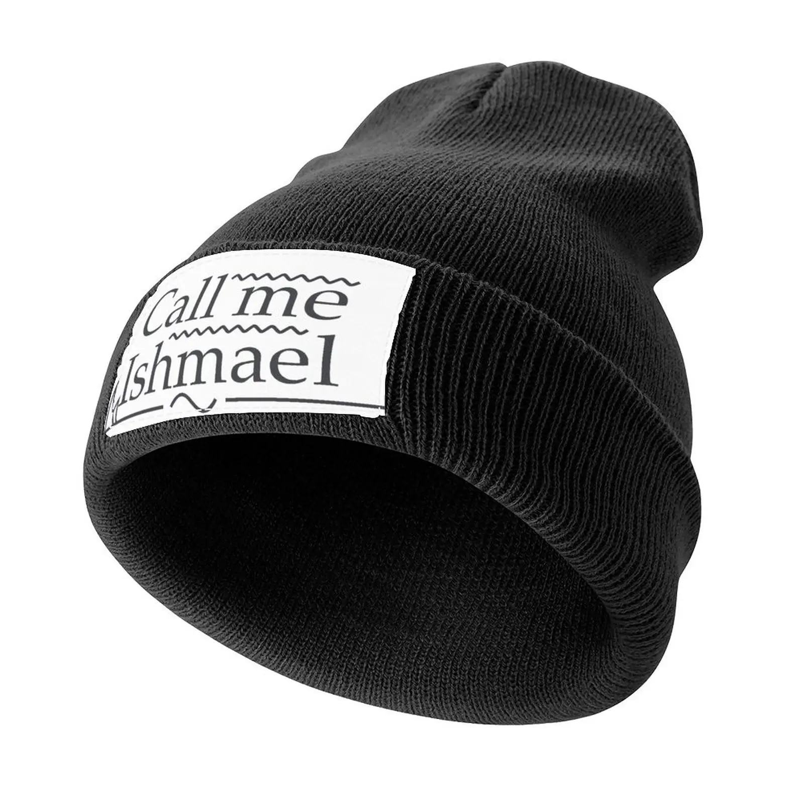 Call Me Ishmael Black Knitted Cap Golf Wear fishing hat Men's Women's