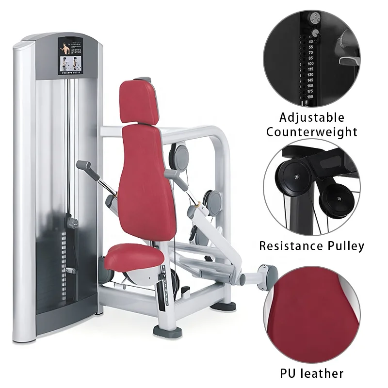 2026 Tricep Pushdown Machine Gym Equipment for Tricep Training & Arm Muscle Strengthening for Home & Commercial Fitness Centersp