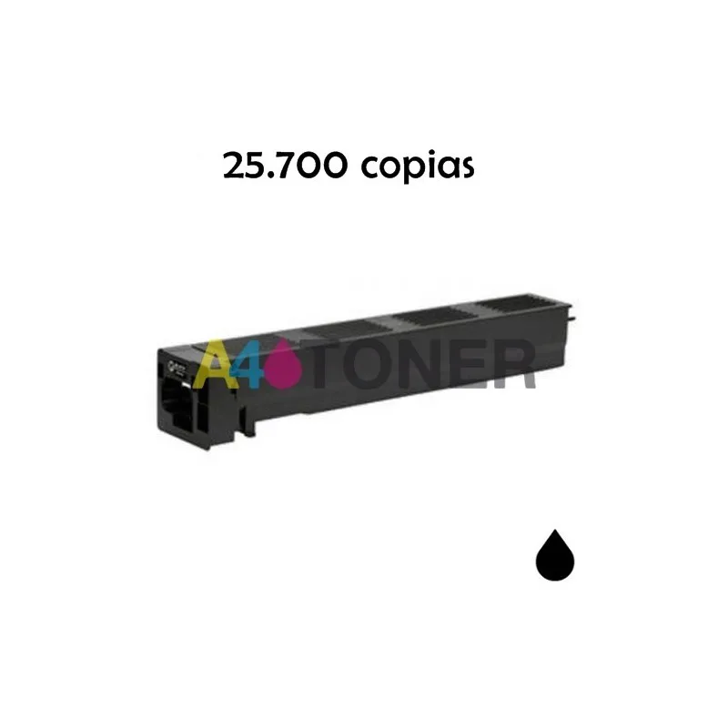 Compatible Toner TN611 / TN 611 generic black to original toner Konica Minolta TN-611K ( A070150 ) A4toner.com