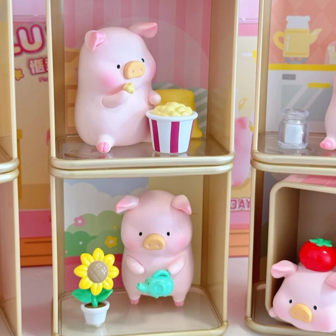 

Original New Lulu The Piggy House Pig Blind Box Kawaii Cartoon Mystery Boxes Decor Doll Surprise Bag Child Girl Bitthday Gifts